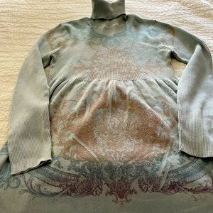 One World Turtleneck Knit Top